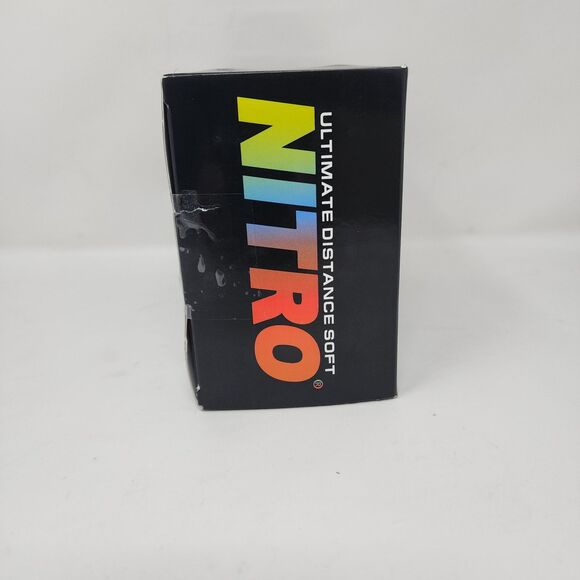 Nitro Golf Ultimate Distance Soft Golf Balls Multicolor 24 Pack Matte Finish - Picture 3 of 6